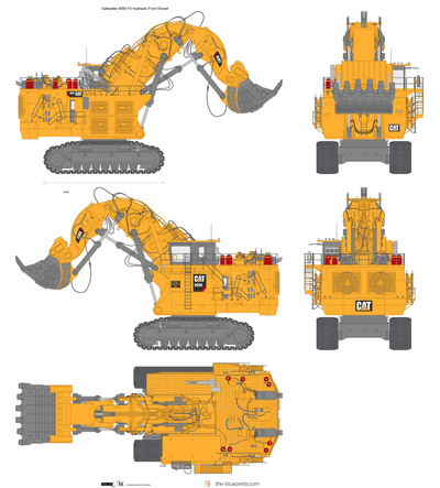 Caterpillar 6090 FS Hydraulic Front Shovel