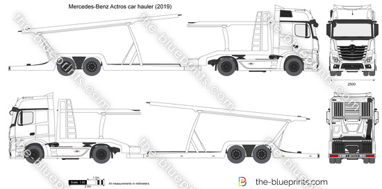 Mercedes-Benz Actros car hauler