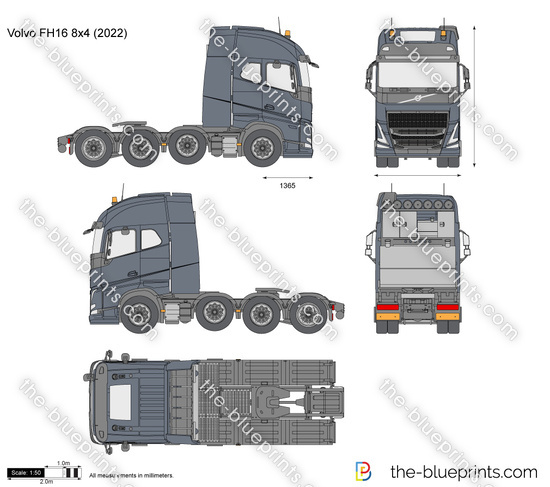 Volvo FH16 8x4