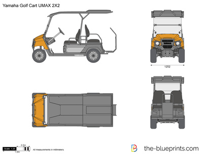 Yamaha Golf Cart UMAX 2X2