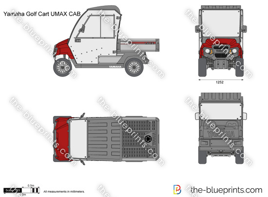 Yamaha Golf Cart UMAX CAB