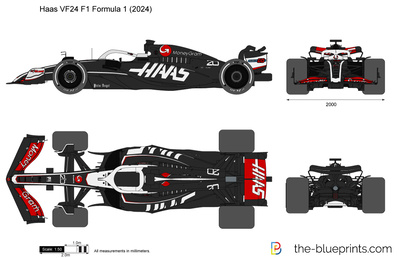 Haas VF24 F1 Formula 1