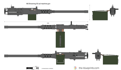 M2 Browning 50 cal machine gun