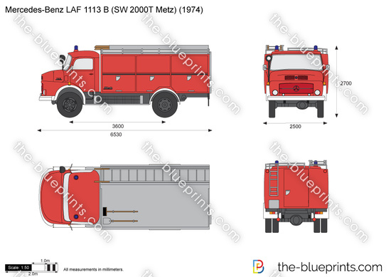 Mercedes-Benz LAF 1113 B (SW 2000T Metz)