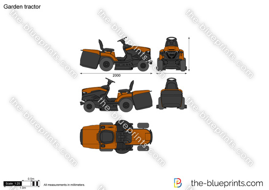 Garden tractor