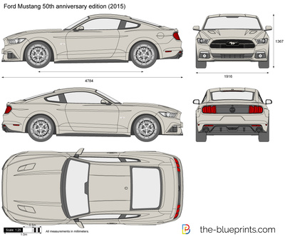 Ford Mustang 50th anniversary edition