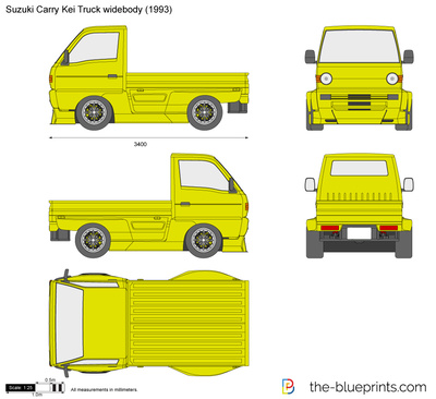 Suzuki Carry Kei Truck widebody