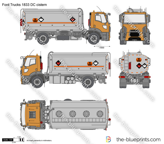 Ford Trucks 1833 DC cistern