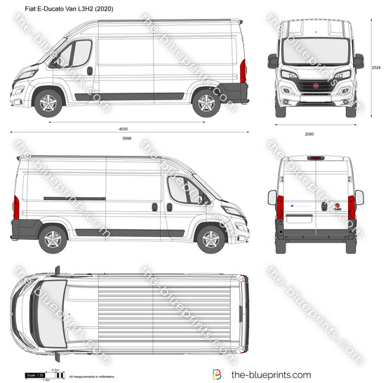 Fiat E-Ducato Van L3H2