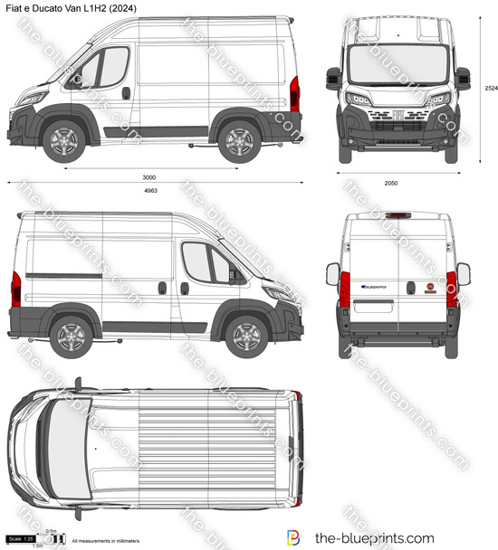 Fiat e Ducato Van L1H2