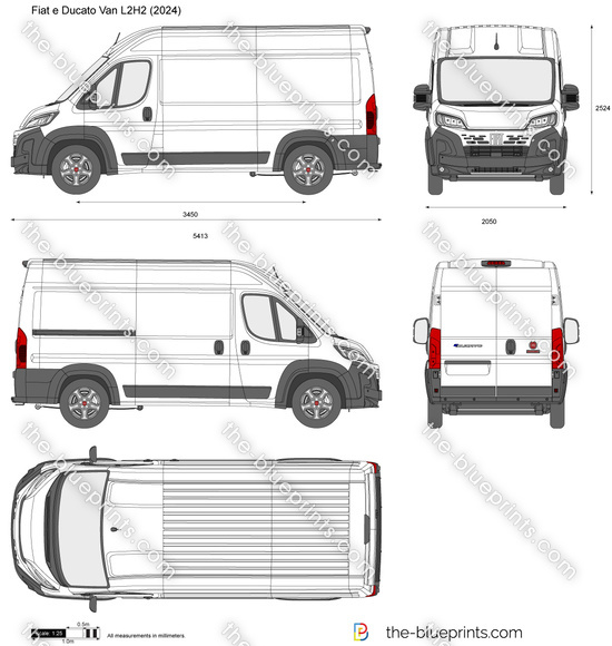 Fiat e Ducato Van L2H2