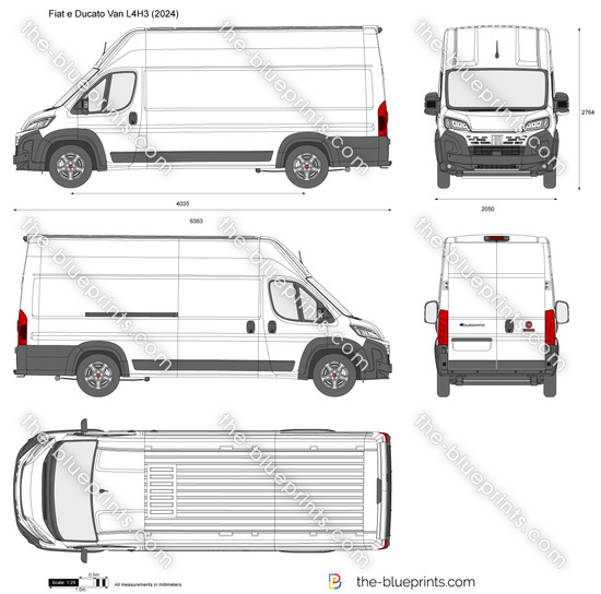 Fiat e Ducato Van L4H3