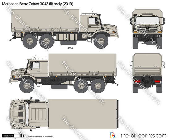 Mercedes-Benz Zetros 3042 tilt body