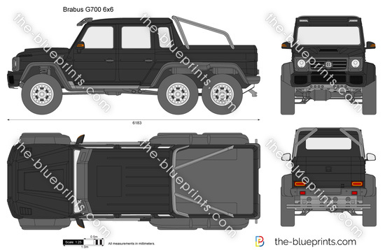 Brabus G700 6x6