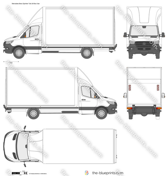 Mercedes-Benz Sprinter Tail Lift Box Van