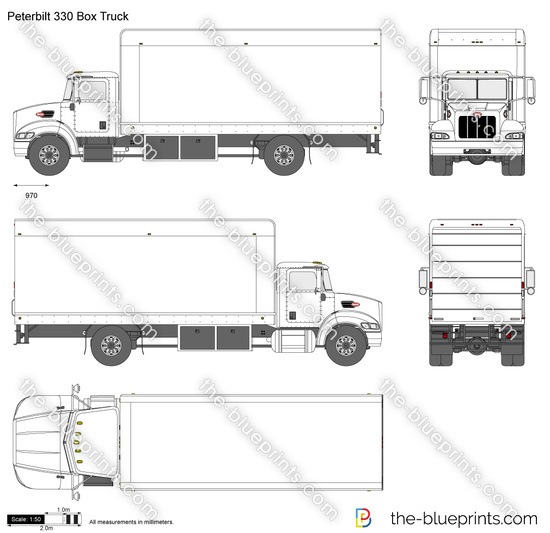 Peterbilt 330 Box Truck