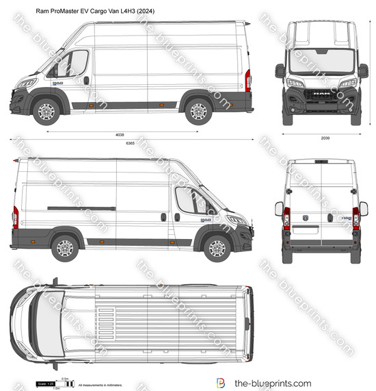 Ram ProMaster EV Cargo Van L4H3