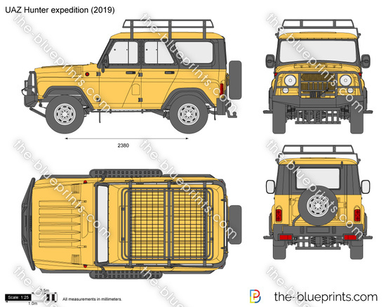 UAZ Hunter expedition