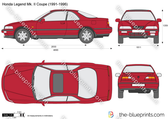 Honda Legend Mk. II Coupe (1991-1996)