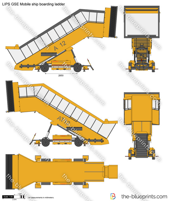 LIPS GSE Mobile ship boarding ladder