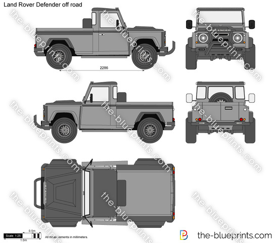 Land Rover Defender off road