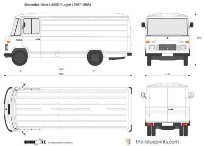 Mercedes-Benz L406D Furgon (1967-1986)