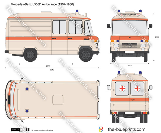 Mercedes-Benz L508D Ambulance (1967-1986)