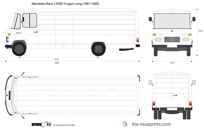 Mercedes-Benz L508D Furgon Long (1967-1986)