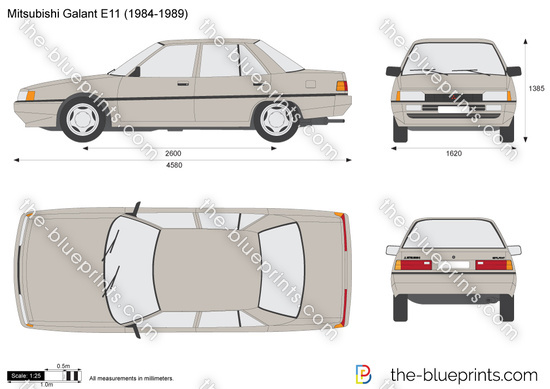 Mitsubishi Galant E11 (1984-1989)