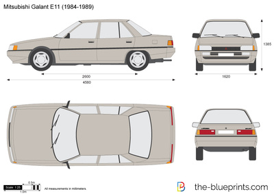 Mitsubishi Galant E11 (1984-1989)