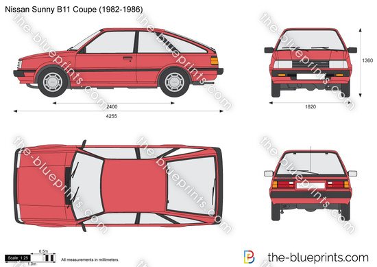 Nissan Sunny B11 Coupe (1982-1986)