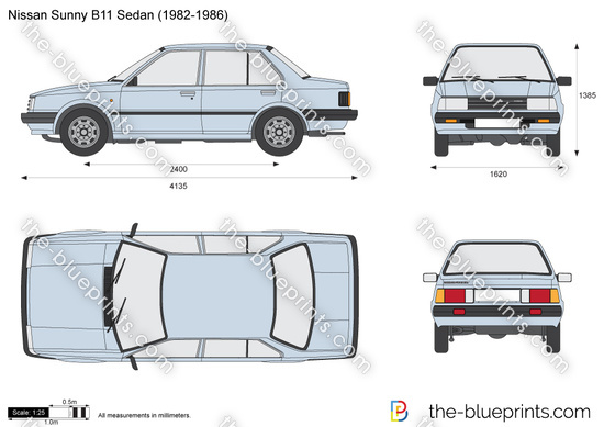 Nissan Sunny B11 Sedan (1982-1986)