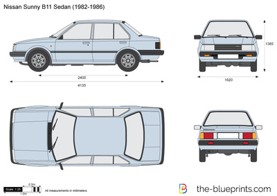 Nissan Sunny B11 Sedan (1982-1986)