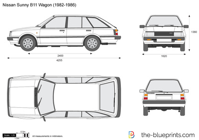 Nissan Sunny B11 Wagon (1982-1986)