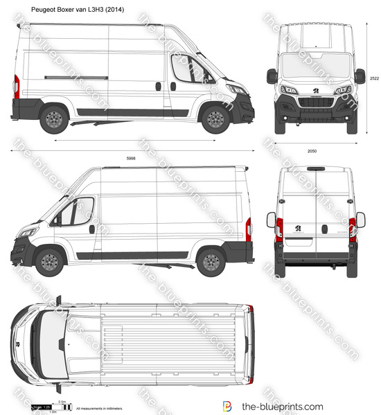 Peugeot Boxer van L3H3