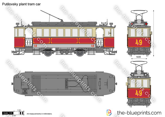 Putilovsky plant tram car