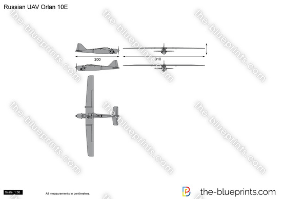 Russian UAV Orlan 10E